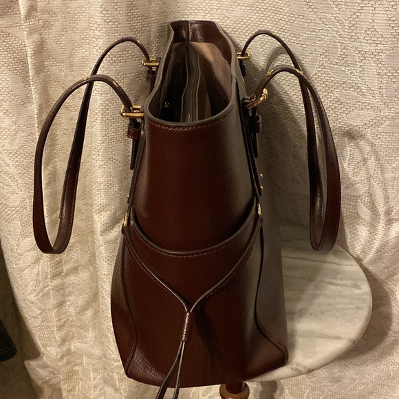 Michael Kors Burgundy Tote - Picture 8 of 12